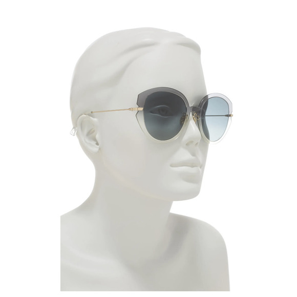 DIOR Attitude Lightweight Cat Eye Sunglasses Pink Blue NWOT - Picture 11 of 12